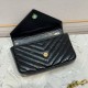 ysl   Oil wax skin  bag 20*13*3cm