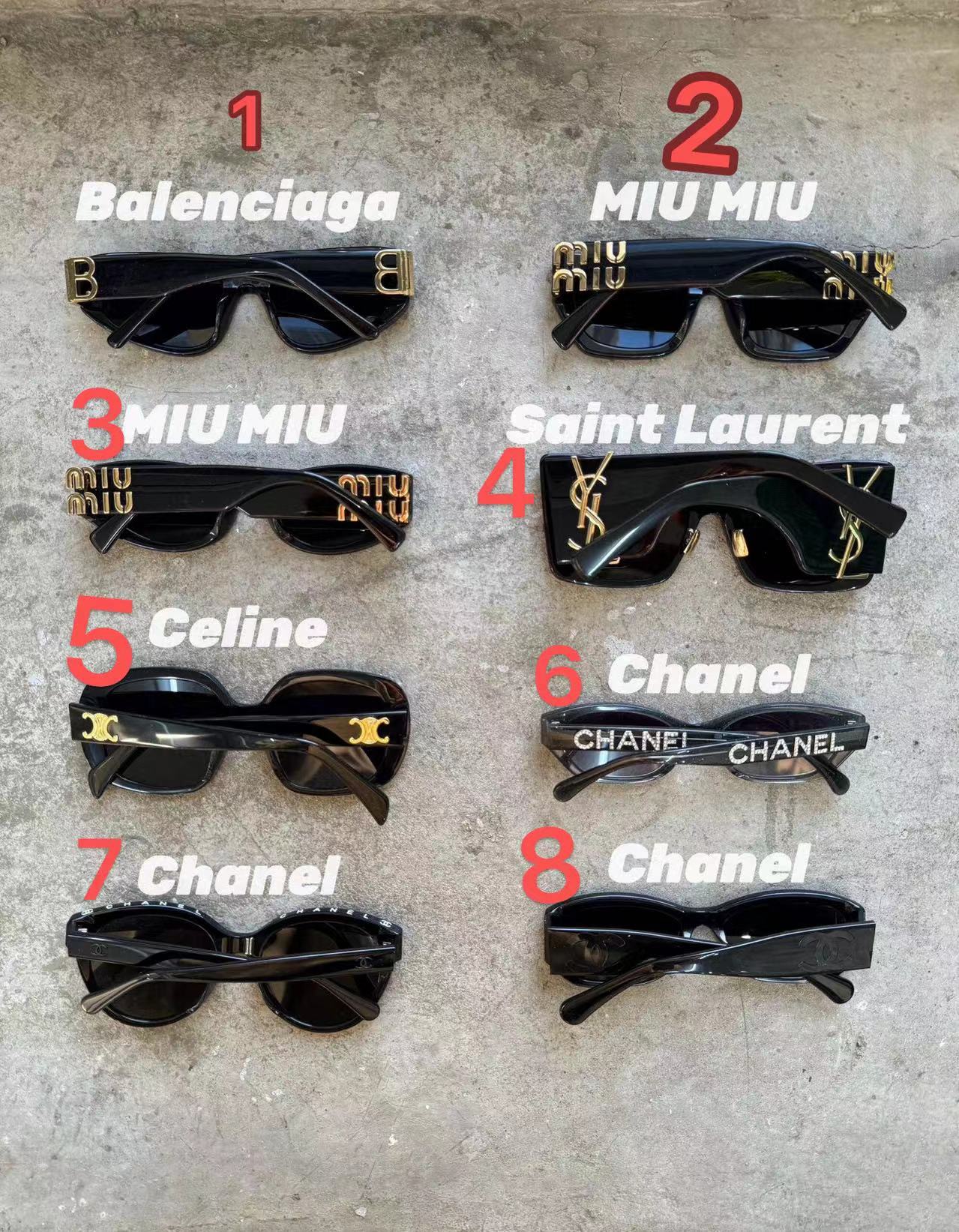 24 New Sunglasses｜Collection 