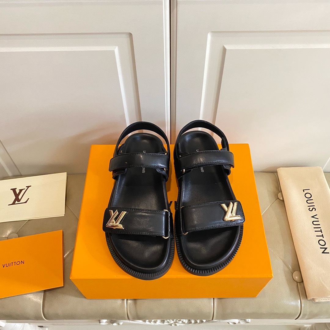 LV sunset comfort Flat sandals