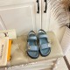 LV sunset comfort Flat sandals