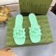 GUCCI women interlocking G slides sandal