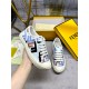 Fendi domino FF fabric low-tops