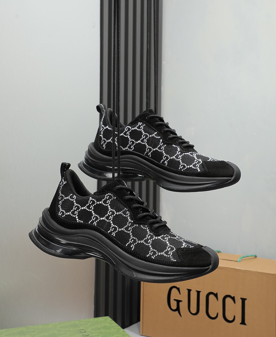 GUCCI Dad's lovers shoes TPU鉃昉U Foam combination outsole VER Fashion Dad Trainers  Shoes