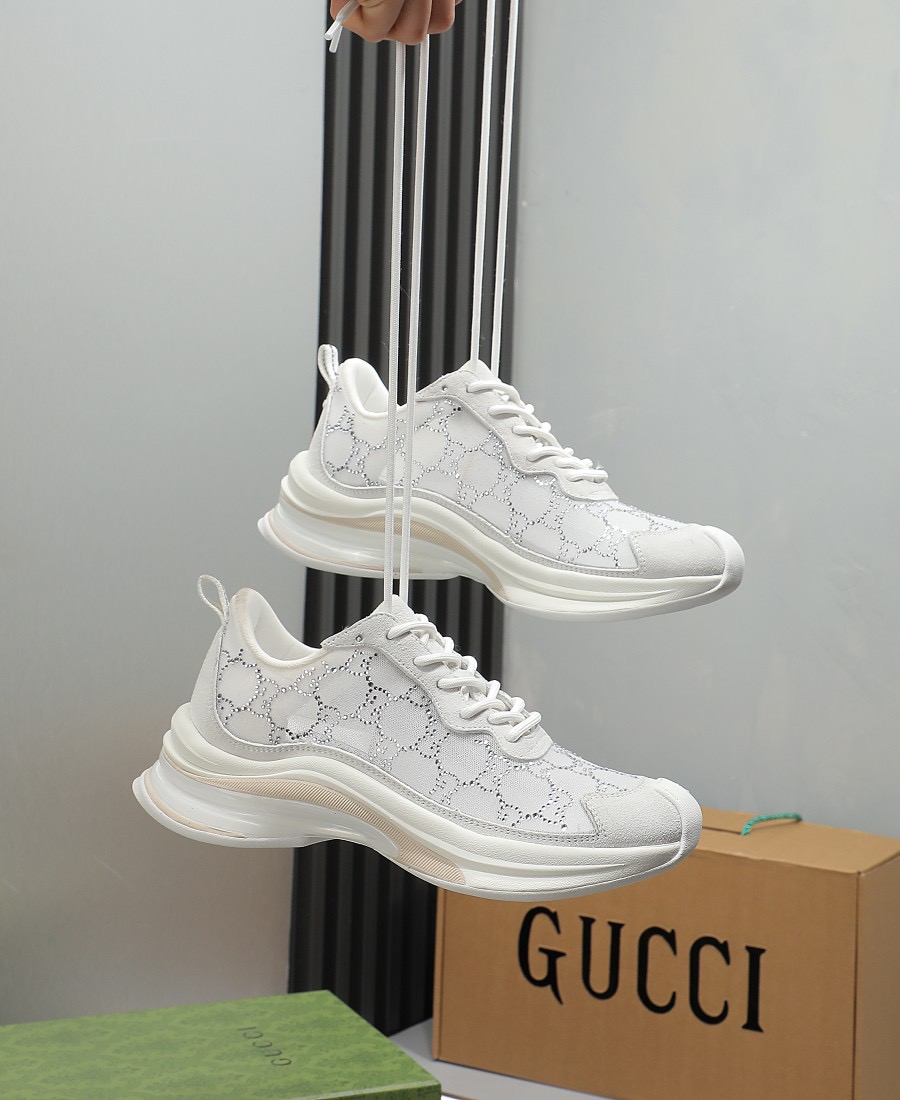 GUCCI Dad's lovers shoes TPU鉃昉U Foam combination outsole VER Fashion Dad Trainers  Shoes