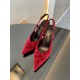 GUCCI Metal heel pointed toe single shoes