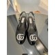 GUCCI Metal heel pointed toe single shoes