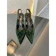 GUCCI Metal heel pointed toe single shoes