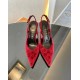 GUCCI Metal heel pointed toe single shoes