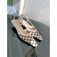 GUCCI Vintage Middle aged hot diamond mesh sandals