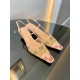 GUCCI Vintage Middle aged hot diamond mesh sandals