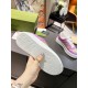 GUCCI Couple style thick soled small white shoes biscuit shoes