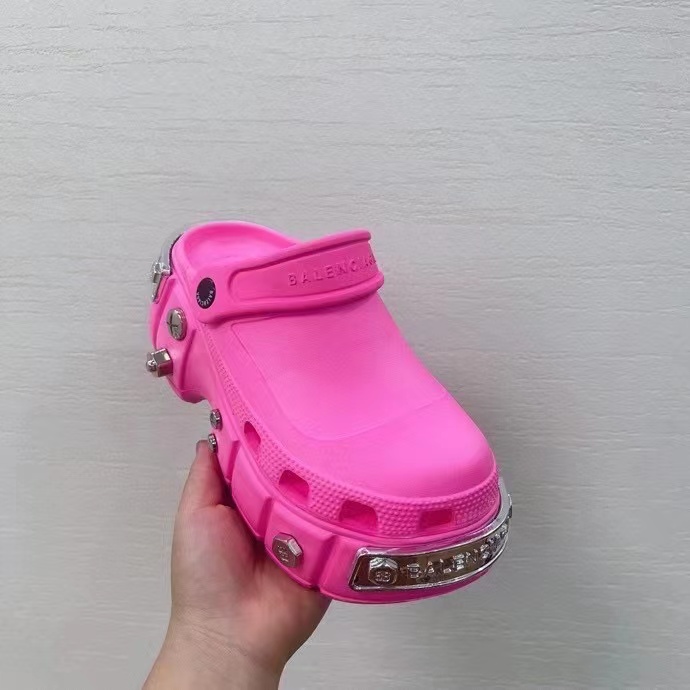 Balenciaga Matsu Cake Thick Bottom Hole Shoes