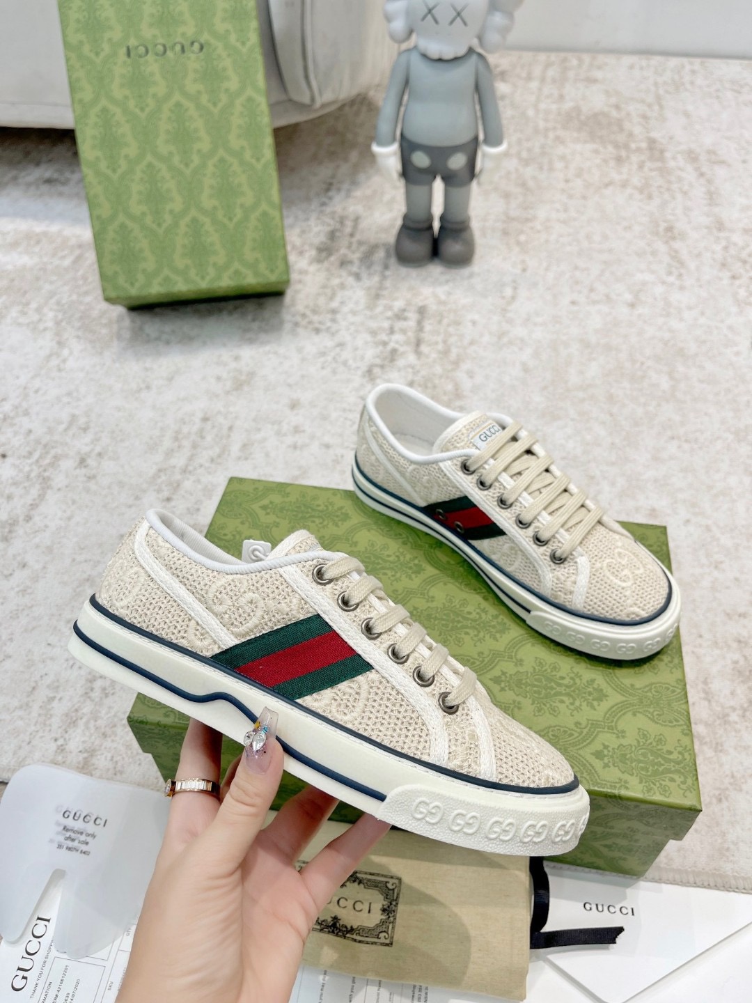 GUCCI tennis 1977 Classic canvas shoes