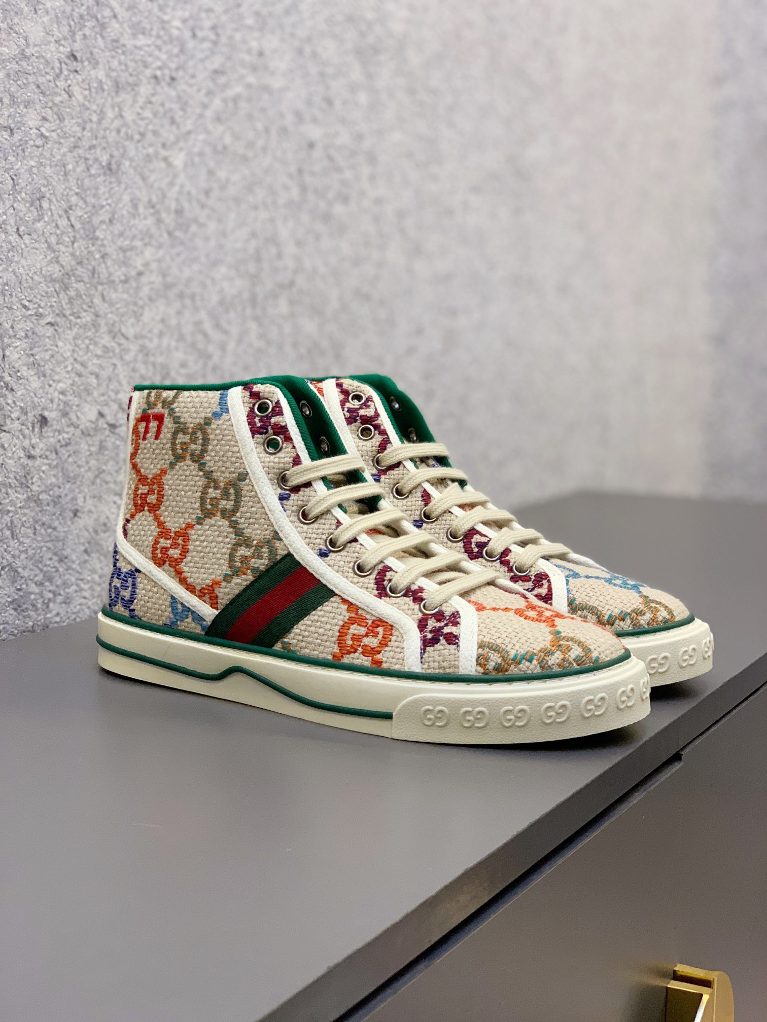 GUCCI tennis 1977 Classic canvas shoes