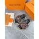 LV Pool Pillow Comfort Embossed logo flat bottom slippers