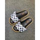 LV Pool Pillow Comfort Embossed logo flat bottom slippers