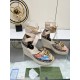 GUCCI New Slope Heel Thick Sole Fisherman Sandals