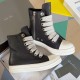 RICK OWENS LUXOR Retro casual canvas shoes