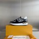 LV Neo Run Away Classic two tone patchwork casual shoes