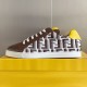 Fendi Signature FF minimalist men's casual shoes