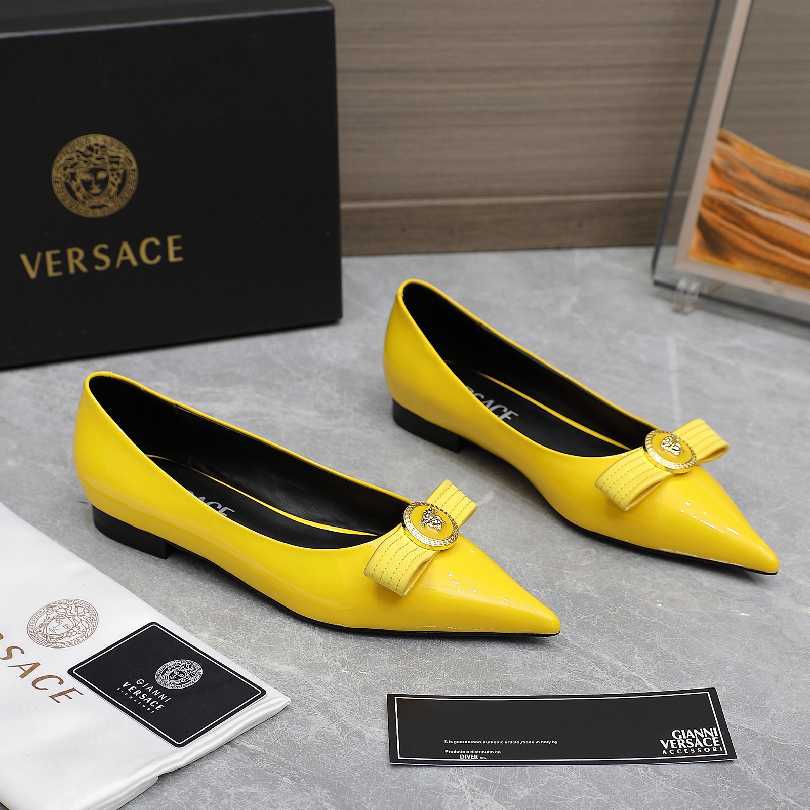 VERSACE Medusa's New Low Waterproof Platform Single Shoe Sandals