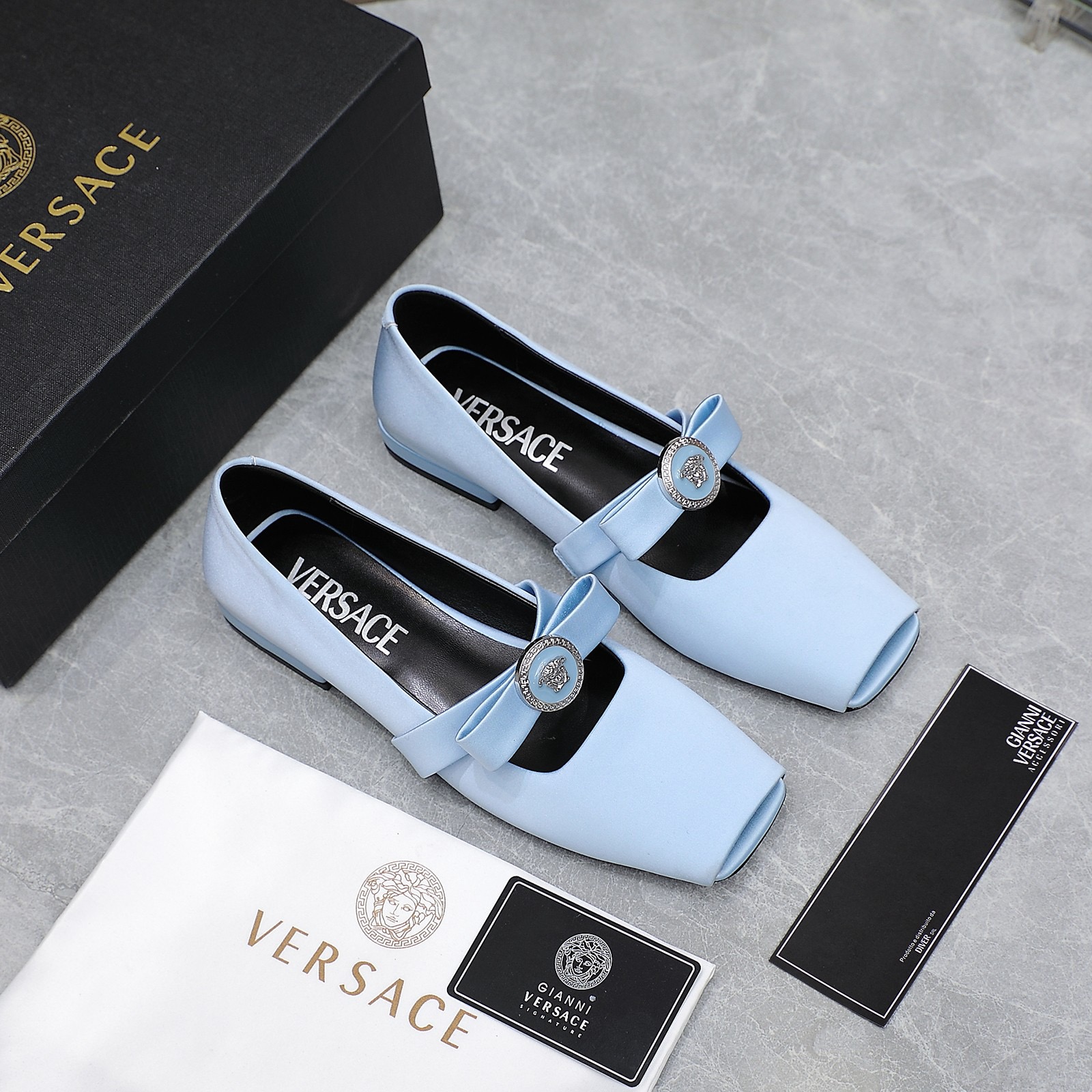 VERSACE Medusa's New Low Waterproof Platform Single Shoe Sandals