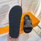 LV Hot diamond rubber slippers