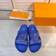 LV Hot diamond rubber slippers