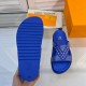 LV Hot diamond rubber slippers