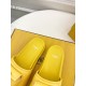 Fendi Space cotton pocket casual slippers