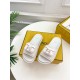 Fendi Space cotton pocket casual slippers