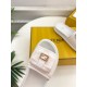 Fendi Space cotton pocket casual slippers