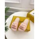 Fendi Space cotton pocket casual slippers