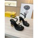 Fendi Traditional Craft High Heel Sandals