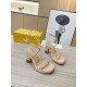 Fendi Traditional Craft High Heel Sandals