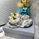 Balenciaga 3.0 sneaker tesss Gomma MAILLE WHITE Outdoor concept shoes