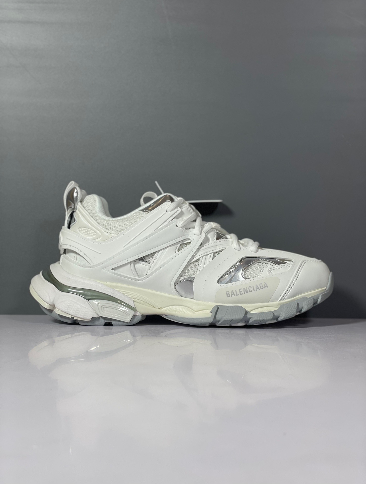 Balenciaga 3.0 sneaker tesss Gomma MAILLE WHITE Outdoor concept shoes