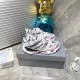 Balenciaga 3.0 sneaker tesss Gomma MAILLE WHITE Outdoor concept shoes