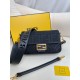 Fendi Classic Baguette Canvas Crafted Shoulder Bag