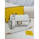 Fendi Classic Baguette Canvas Crafted Shoulder Bag