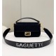 Fendi Classic Baguette Canvas Crafted Shoulder Bag