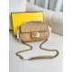 Fendi Classic Baguette Canvas Crafted Shoulder Bag