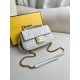 Fendi Classic Baguette Canvas Crafted Shoulder Bag