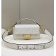 Fendi Classic Baguette Canvas Crafted Shoulder Bag