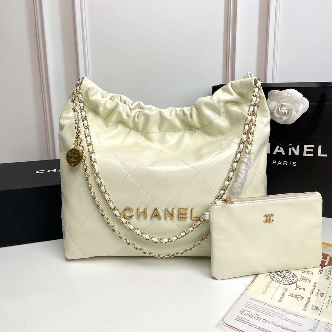 CHANEL Leisure drawstring snug fit bag