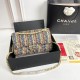 CHANEL Handmade fabric shoulder bag