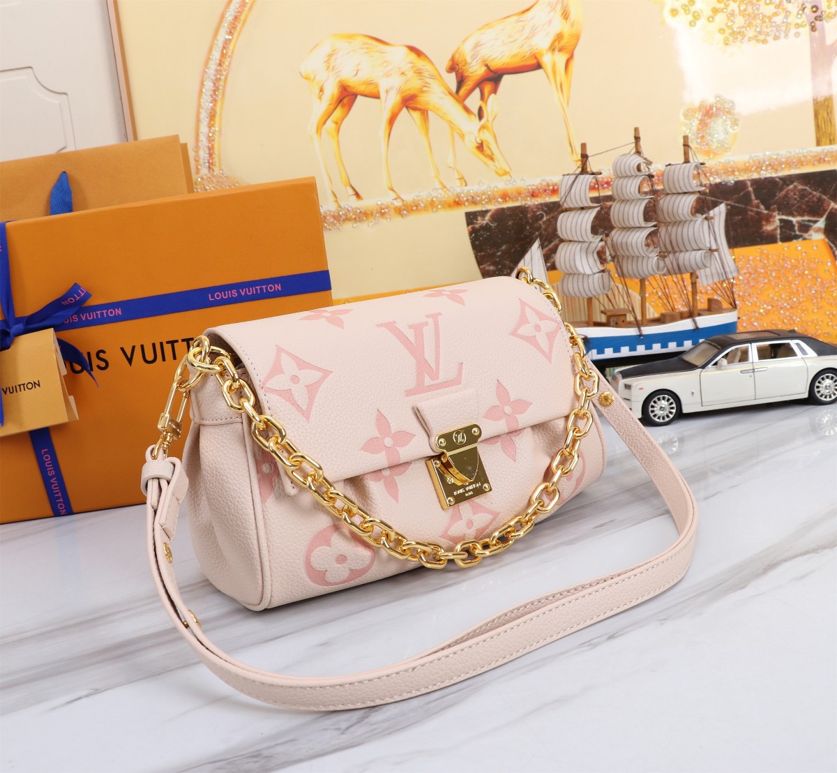 LV Printed handbag