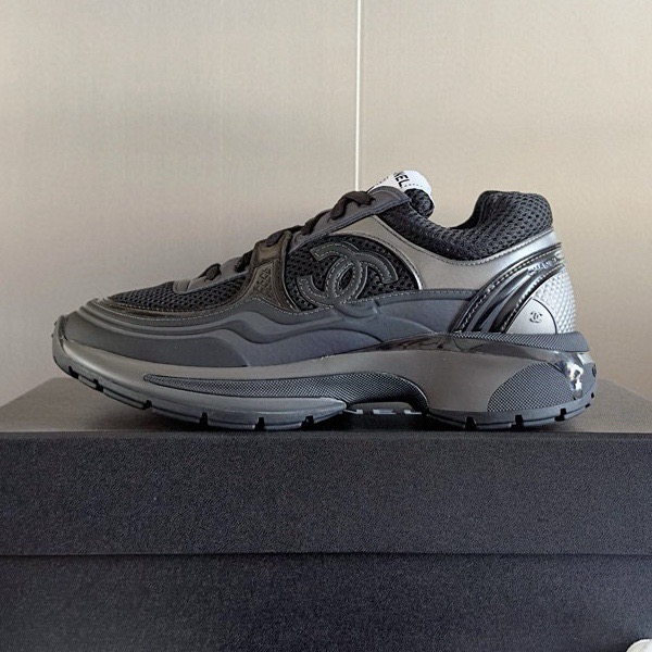 CHANEL CC Silver Horn King Casual Sports Shoes