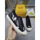 Fendi Domino Presbyopic canvas leisure shoes