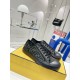 Fendi Domino Presbyopic canvas leisure shoes